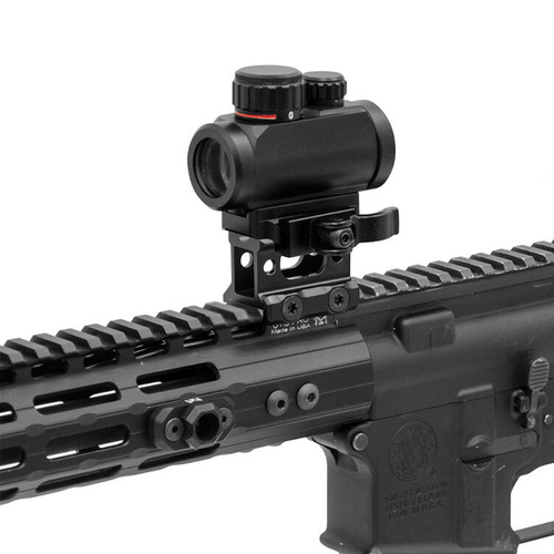 Leapers - Райзер UTG Super Slim 3 слотів - 1" - Чорний - MT-RSX1S