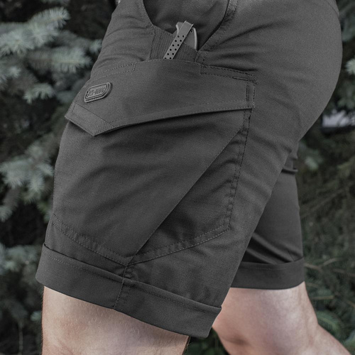 M-Tac - Тактичні шорти Aggressor - Polycotton - Rip-Stop - Black - 20018002.