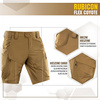 M-Tac - Тактичні шорти Rubicon Flex - 4-Way Stretch - YKK - Coyote - 20070005