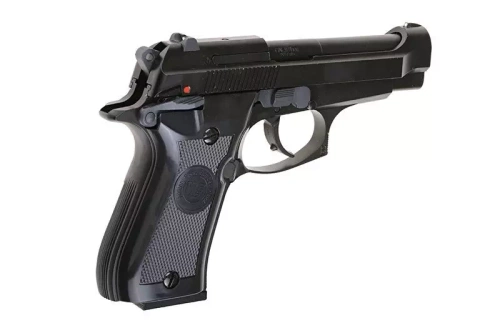 WE - Репліка пістолета ASG M84 Mini - зелений газ - чорний - WET-02-009252