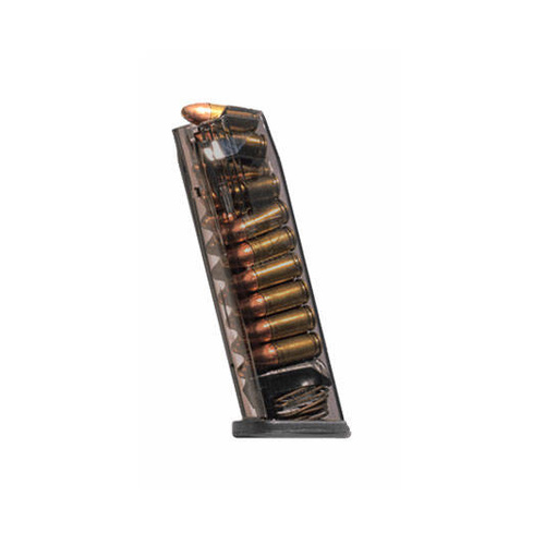 ETS - Полімерний магазин для HK VP9 - 9х19 мм - 17 патронів - Серія Carbon Smoke - SMK-HKVP9-17