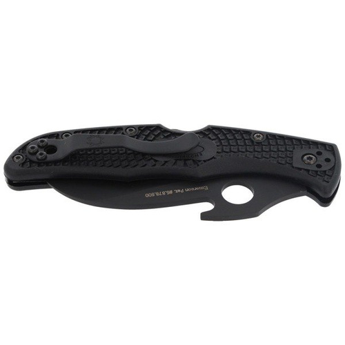 Складаний ніж Spyderco - Matriarch™ 2 FRN Emerson Opener з чорним лезом - C12SBBK2W