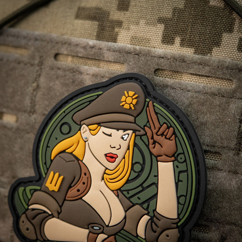 M-Tac - Нашивка Tank Girl - ПВХ - Повнокольоровий - 51348344