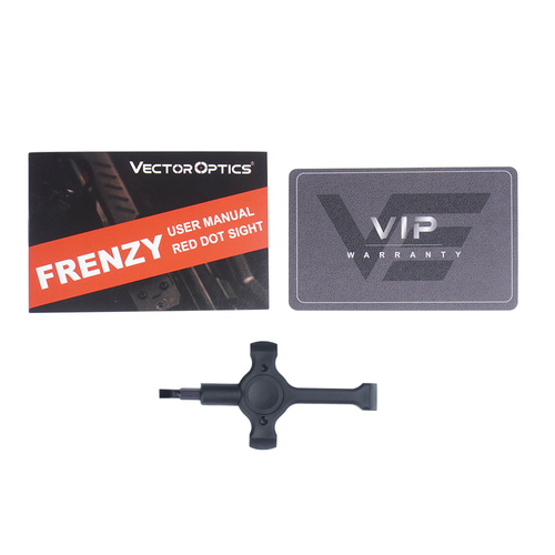 Vector Optics - Colimator Frenzy Plus 1х18х20 закритий приціл - Сонячна панель - багатопроменевою - SCRD-SM63
