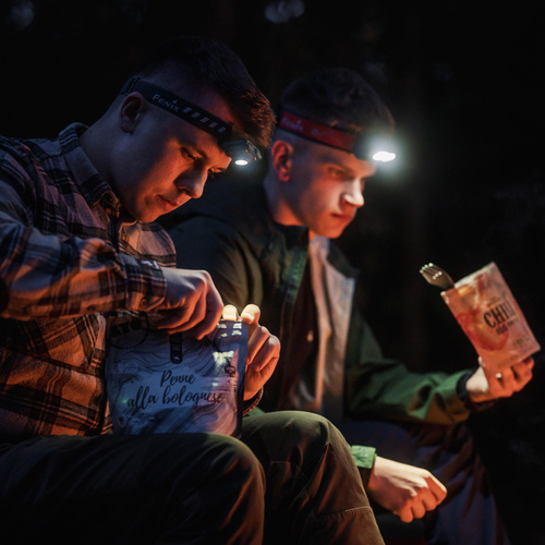 Fenix - Налобний ліхтар HL12R V2.0 - 500 лм - USB-C - IP66 - Сірий - HL12R.12112