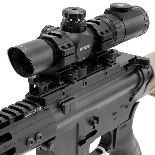 Leapers - Райзер UTG Super Slim 13 слотів - 0.83" - Чорний - MT-RSX8L