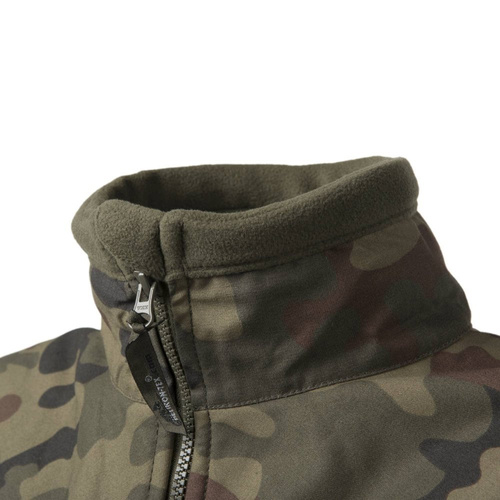Helikon - Толстовка флісова піхотна - Black/PL Woodland - BL-INF-HF-17