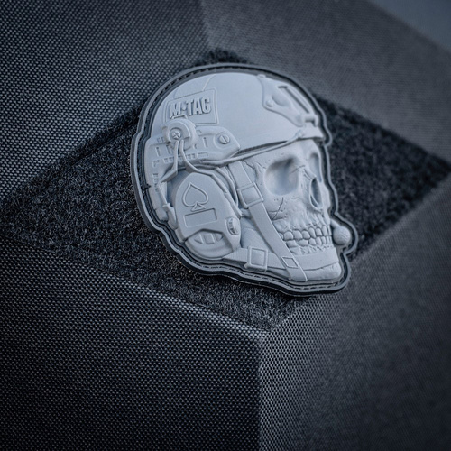 M-Tac - Нашивка оператора - 3D PVC - сірий - 51338011