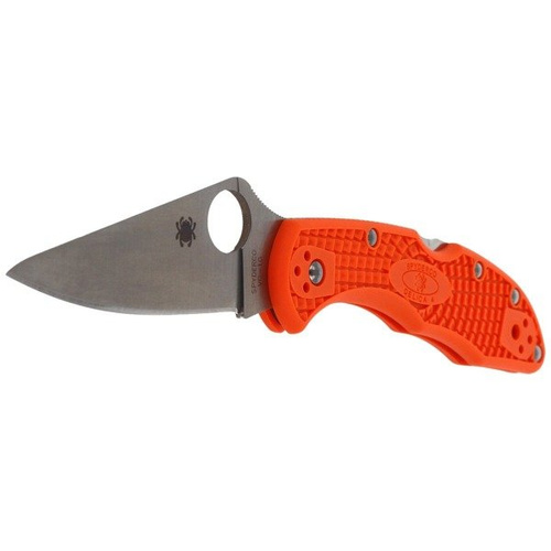 Складаний ніж Spyderco - Delica® 4 FRN Flat Ground Orange - C11FPOR