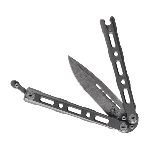 Benchmade - 82 Laro Ніж метелик - CPM MagnaCut - сірий - 82