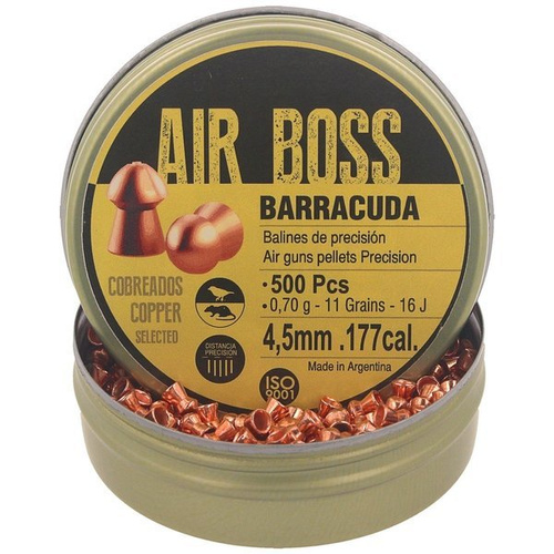 Пневматична гвинтівка Apolo - Air Boss Barracuda Copper постріл - 4,52 мм - 500 патронів - E30002-2.G2