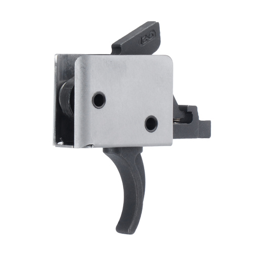 CMC Triggers - Спусковий гачок для змагань AR15/AR10 Small Pin - одноступеневий - вигнутий - 3,5 фунта - 91501