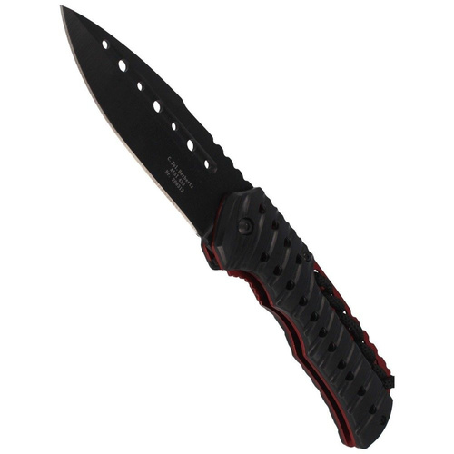 Herbertz Solingen - Складаний ніж - Drop Point - 95 мм - чорний - 208312