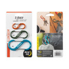 Nite Ize - Карабіни S-Biner® Aluminum Combo - 3 шт - SBA234-A2-R6