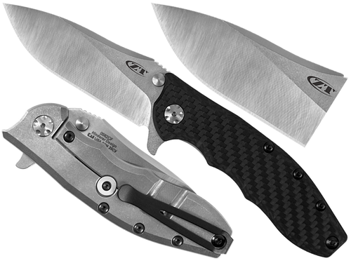 Zero Tolerance - Складаний ніж  ZT Hinderer 0562CF - CPM 20CV - чорний - 0562CF