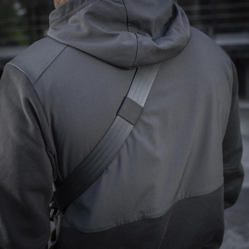 M-Tac - Рюкзак Cross Bag Slim Elite Hex - Чорний - 10210002