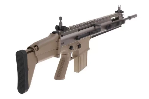 WE - Карабін-репліка карабіна AEG SCAR-H MK20 MOD 0 SSR - Tan - WET-01-005928