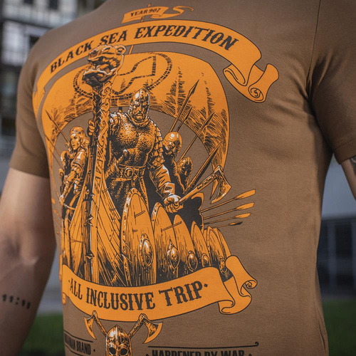 M-Tac - Чоловіча футболка Black Sea Expedition - Coyote Brown - 80025017