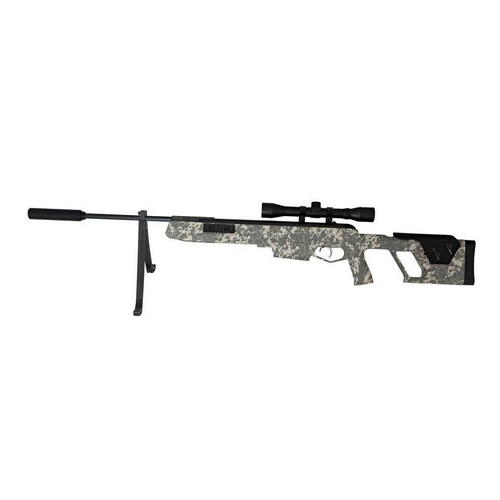 Пневматична гвинтівка Norica - Dead Eye Max Camo з оптичним прицілом - 4,5 мм - 111.25.308