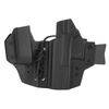 DOUBLETAP GEAR - Kydex Appendix Еластична внутрішня кобура IWB із зарядним пристроєм - чорна.