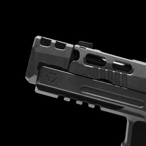 Strike Industries - Компенсатор для SMC Alpha MKII 3.9" розмір S - Чорний - SI-SMC-COMP-S