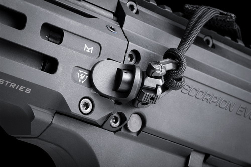 Strike Industries - Кутове швидкознімне кріплення для підвіски Scorpion EVO 3 - чорне - SI-CEVO-AQD