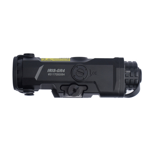Holosun - Лазерний цілевказівник Iris-4 з ліхтариком - Алюміній - Зелений - ІЧ - Чорний - IRIS-GR4