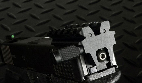 Strike Industries - Планка для кріплення прицілу - G17/18 - чорна - SI-GSR
