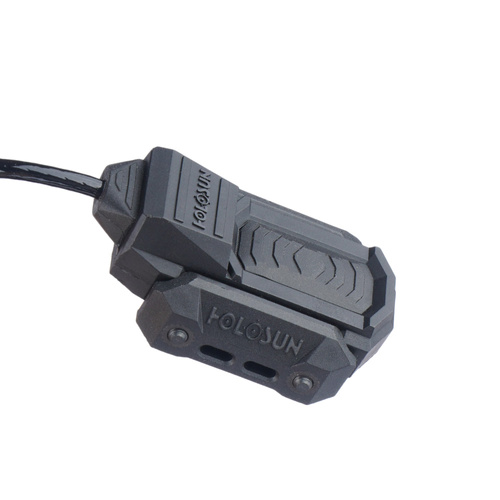 Holosun - Iris-2 лазерний цілевказівник - Алюміній - Червоний/ІЧ лазер - Чорний - IRIS-RD2