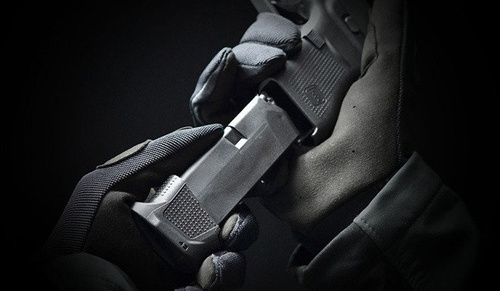 Strike Industries - Удосконалена магазинна планка Stopka magazynka для Glock 43 - SI-EMP-G43-BK