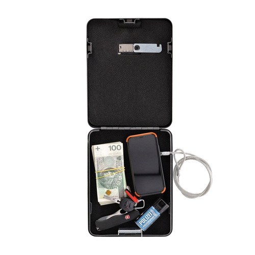 Umarex - Скарбничка Safety Box L - 24,5 x 16,5 x 5 см - чорна - 3.4069