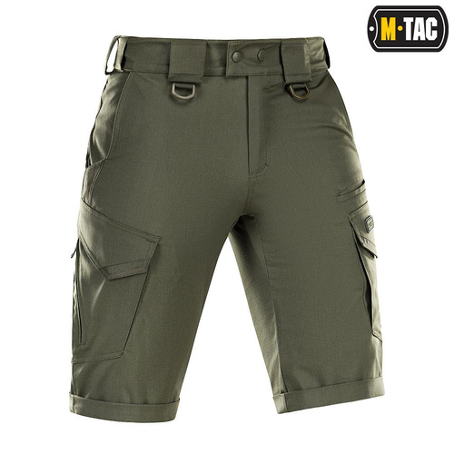 Тактичні шорти M-Tac - Aggressor Gen.II Flex - Polycotton - Army Olive - 20014062.