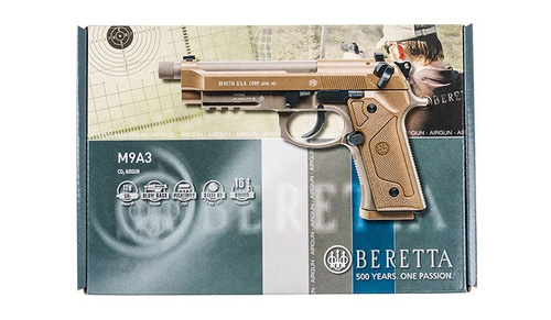 Umarex - Пневматична гвинтівка Beretta M9 A3 - FDE - 4,5 мм - 5.8347