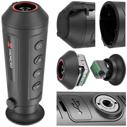 Hikvision - Тепловізор Hikmicro Lynx Pro LE10 - Чорний - HM-TS02-10XG/W-LE10