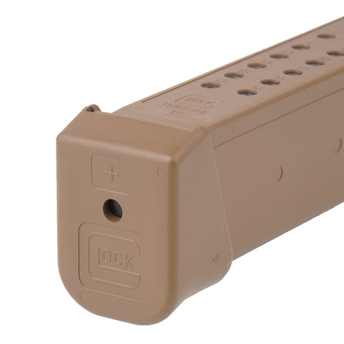 Glock - Магазин для G17 Gen 5 / G19X - 9x19 мм Para - FDE - 17 + 2 набої
