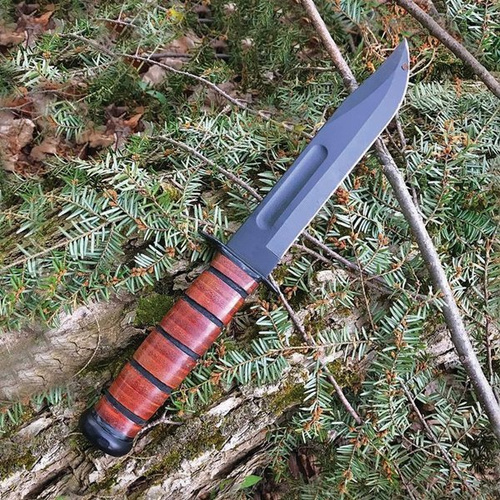 Ka-Bar 1320 - Ніж з однією маркою - Шкіряні піхви