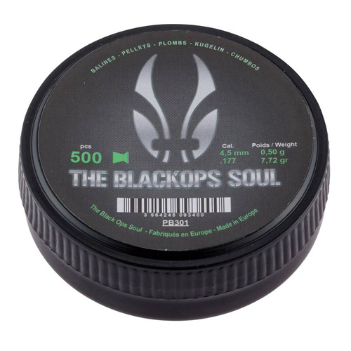 Набій для дробовика Black Ops - Soul Match - 4,5 мм - 500 шт. - PB301