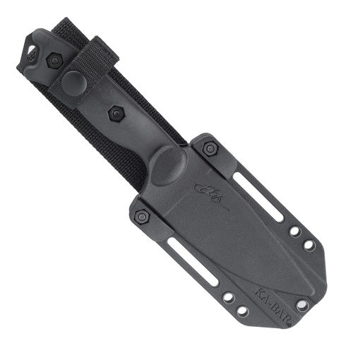 Ka-Bar - Ніж для виживання Becker Nessmuk - 1095 Cro-Van - Чорний - BK19BK
