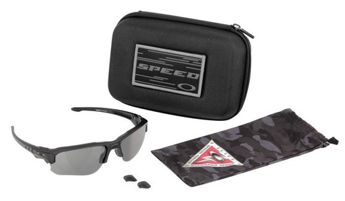 Oakley - Окуляри для стрільби SI Speed Jacket Matte Black - Grey - OO9228-01