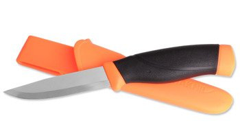 Morakniv - Ніж Companion HeavyDuty F - Вуглецева сталь - Помаранчевий - 12495.