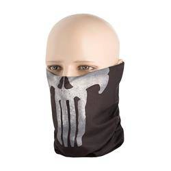M-Tac - Легкий шарф Punisher - чорний - HLI-PB-BK