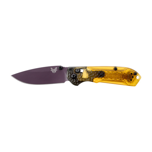 Benchmade - Складаний ніж 565PL-2501 Mini Freek - CPM M4 - жовтий - 565PL-2501