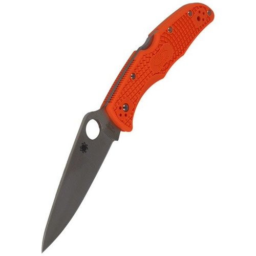 Складаний ніж Spyderco - Endura® 4 FRN Flat Ground Orange - C10FPOR