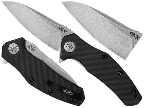Zero Tolerance - Складаний ніж ZT 0770CF - CPM S35VN - чорний - 0770CF