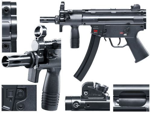 Umarex - Heckler&amp;Koch MP5 K - репліка пістолета-кулемета GBB CO2 - 2.5786
