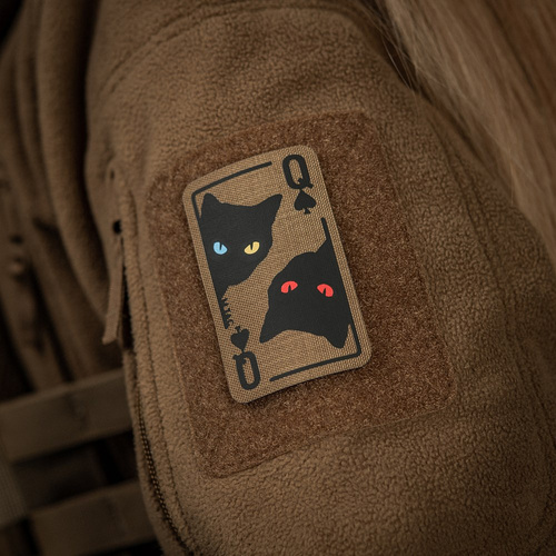 M-Tac - Нашивка "Пікова дама" - Cordura 500D - Coyote/Black - 51362005