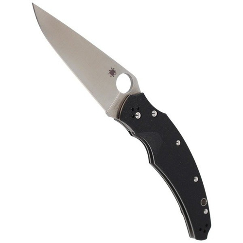 Складаний ніж Spyderco - Opus Black G-10 Plain - C218GP