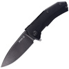 LionSteel - Тактичний ніж KUR - Sleipner - Black - KUR BBK