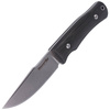 FOX - Тактичний ніж Explorator Linen Micarta - 440C - чорний - BF-749