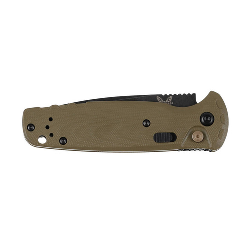 Benchmade - 4300BK-02 Тактичний ніж CLA - CPM MagnaCut - чорний / коричневий - 4300BK-02